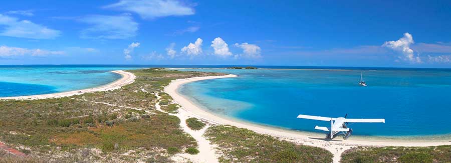 Florida Beach Panarama from Seaplane