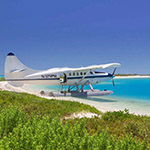 Seaplane on the Beach at Dry Tortugas National Park