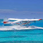Key West Seaplane Taking Off in Gulf of Mexico