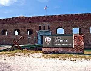 Arriving at Fort Jefferson